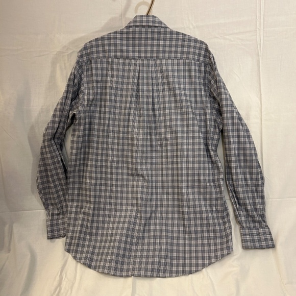 Men's Long Sleeve Casual Button Down Black and White check shirt by Kirkland XL - Picture 2 of 5
